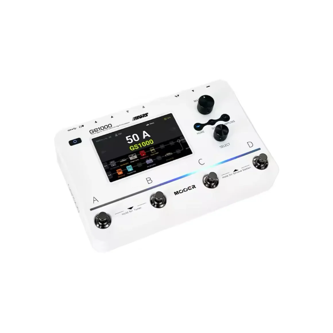 GS1000/GS 1000/GS-1000 Amp Sampling Multi-effect Pedals Guitar Processor Electric Guitar Effects Pedal Multi Effect for WH