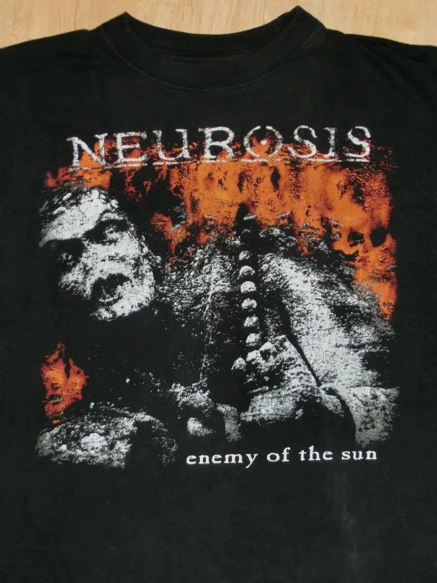 Neurosis Band Gift For Family Black T-Shirt Cotton All Size