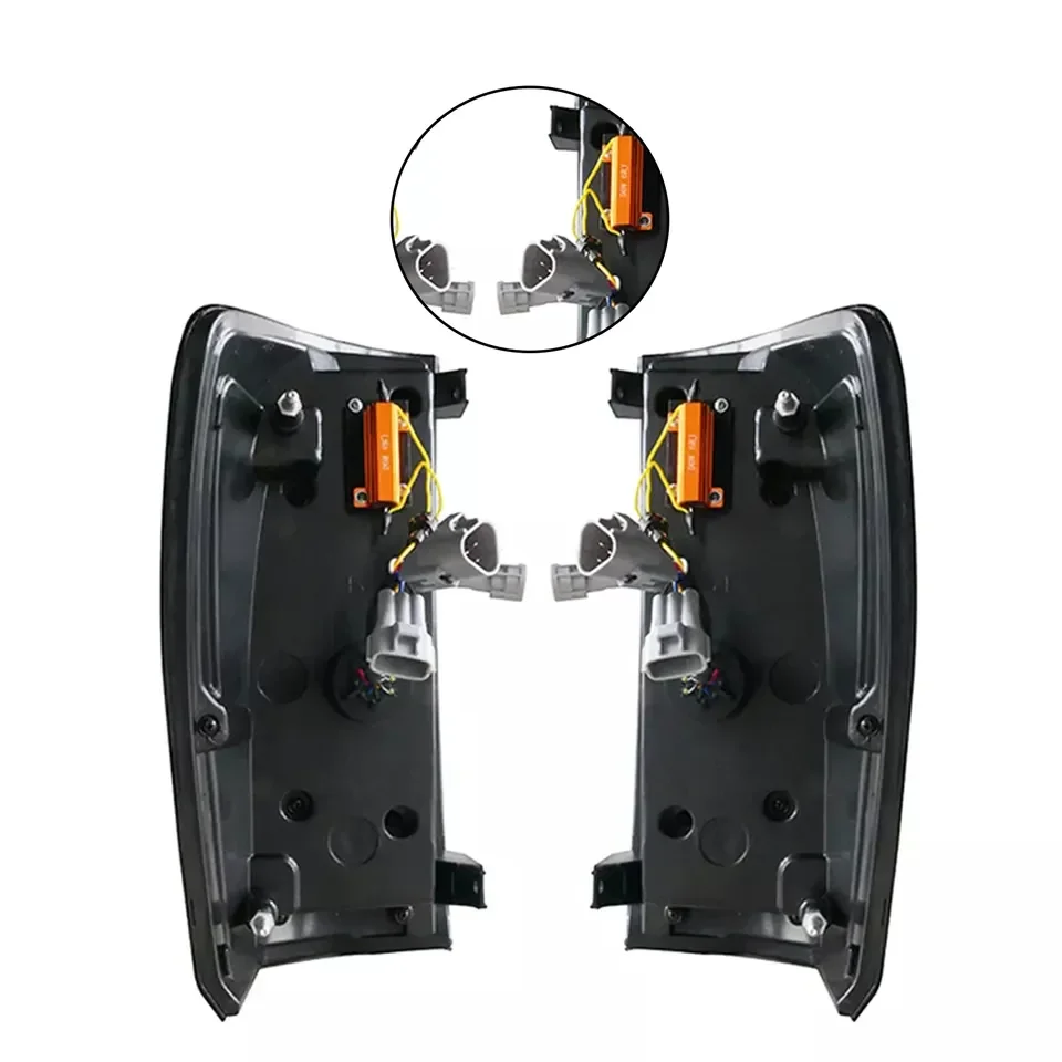 LED أضواء خلفية السيارة لتاكوما 2016-2023 لتويوتا مصابيح خلفية ليد LED إشارة DRL الفرامل عكس الجمعية