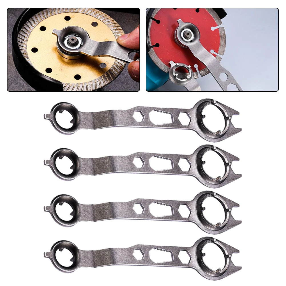 4PCS Special Wrench 4 Claw For Angle Grinder Hand Tool Flange Nut Wrench For  Hand Tools Accessory In Stock Wholesale