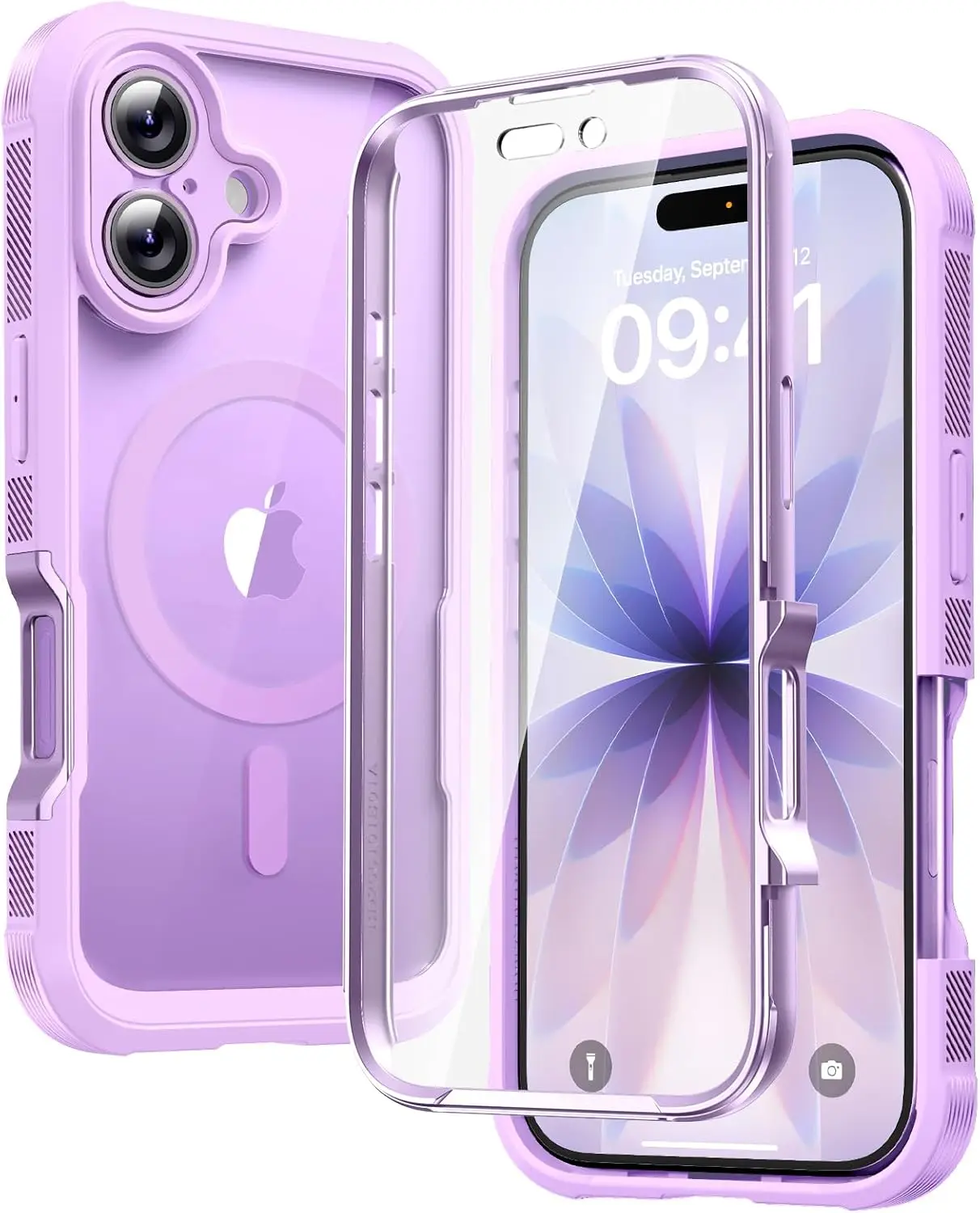 

Magnetic iPhone 17 Case with Full Body Protection, Compatible MagSafe Accessories and Wireless Charging