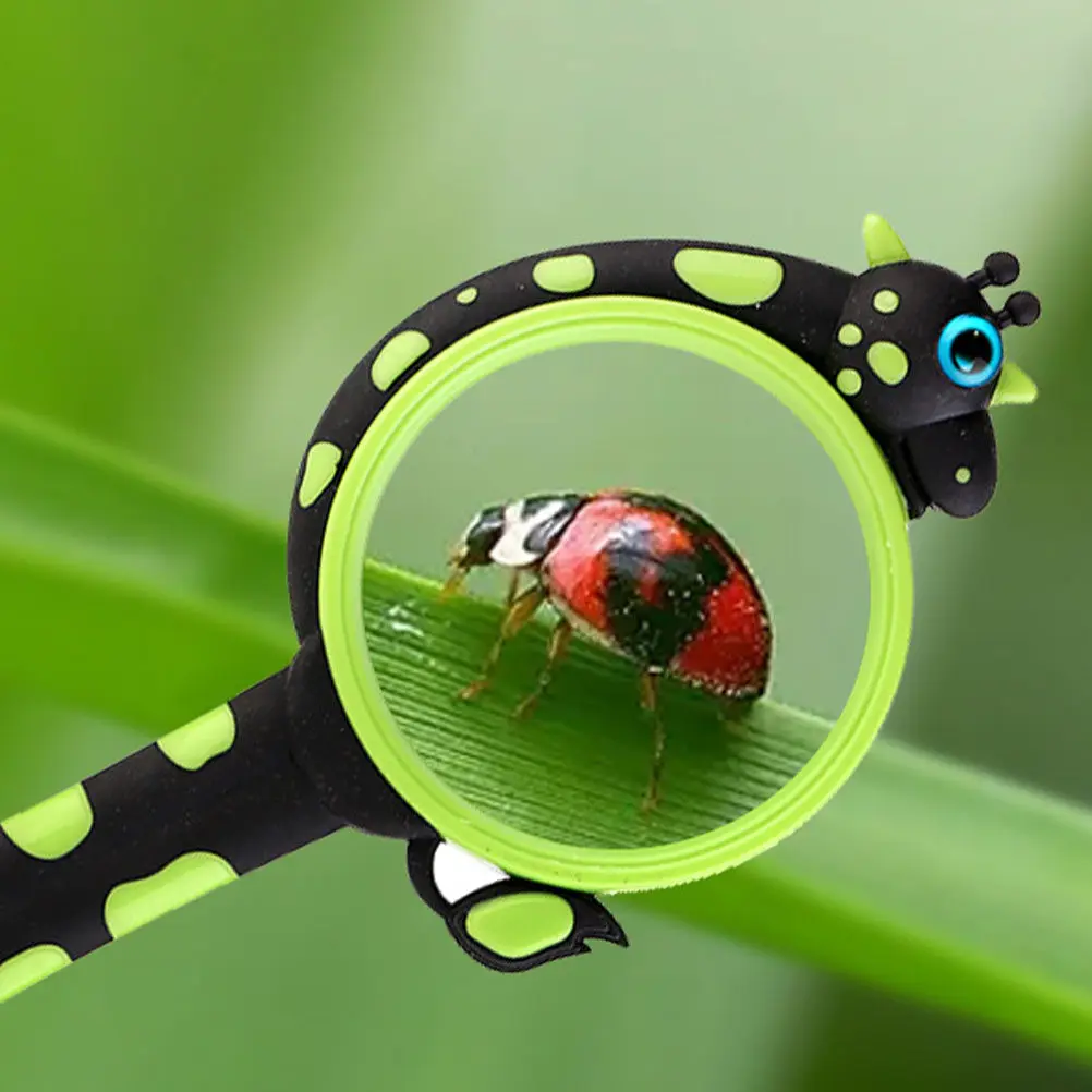 

Детская лупа в форме жирафа, очаровательный мультяшный аксессуар для чтения и изучения, портативный, прочный, подарок на Рождество или день рождения