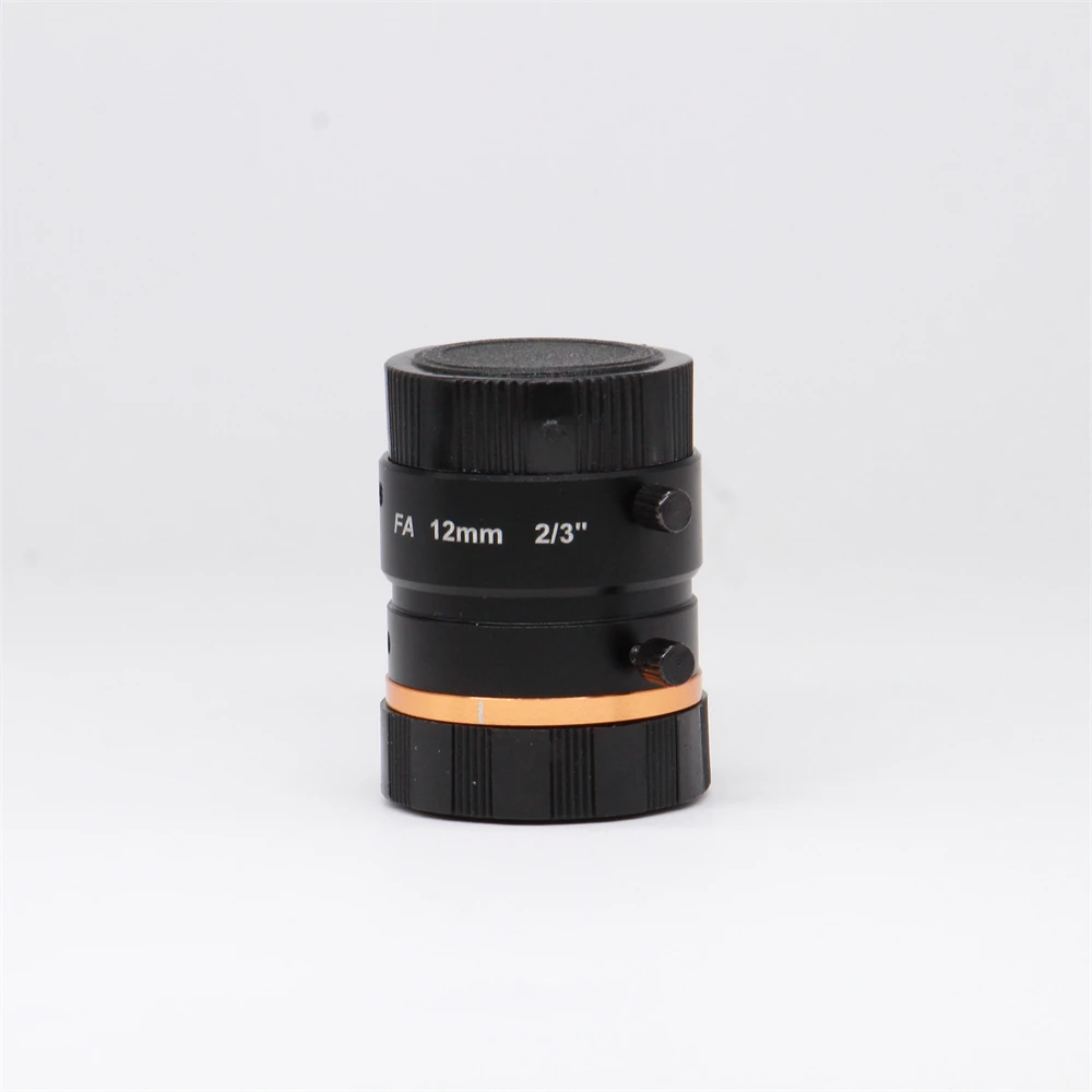 

Cost-Effective 6MP Machine Vision Lens 12mm F2.8, 2/3" C-Mount for Industrial Camera, Low Price High Performance, Model SL-0417