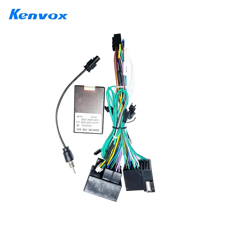 android Car radio Canbus Box Decoder For Benz B200 W211 Viano Vito W209 S320 16 pin Wiring Harness Plug Power Cable