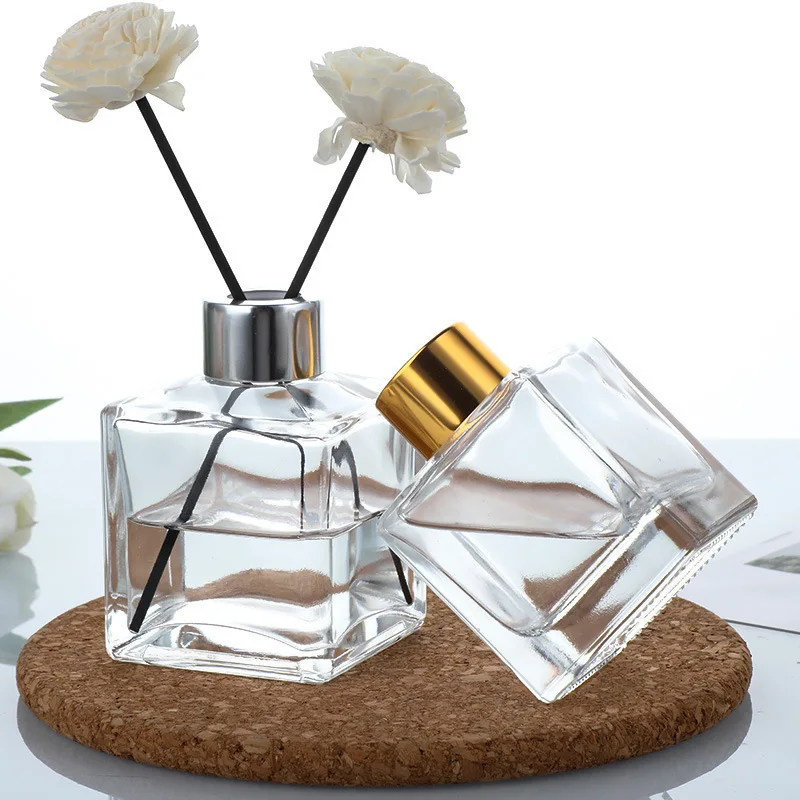 50ml Home Fragrance Diffuser Bottle Party Gifts Empty Glass Container Reed Diffuser Essential Oil Bottle Oil Diffusers Container