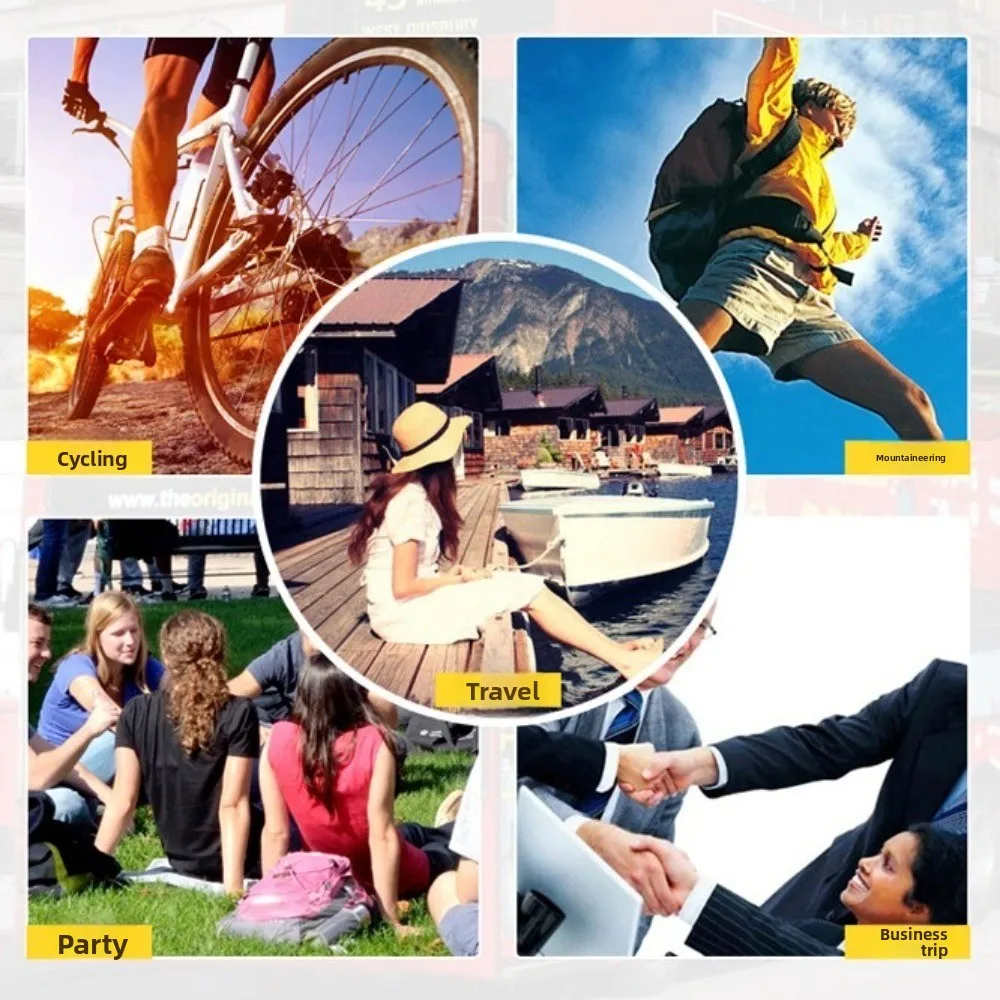 Waterproof Men Large Backpacks Wear-resistant Oxford Cloth Travel Knapsack Large Capacity Multi-pocket Student School Bag