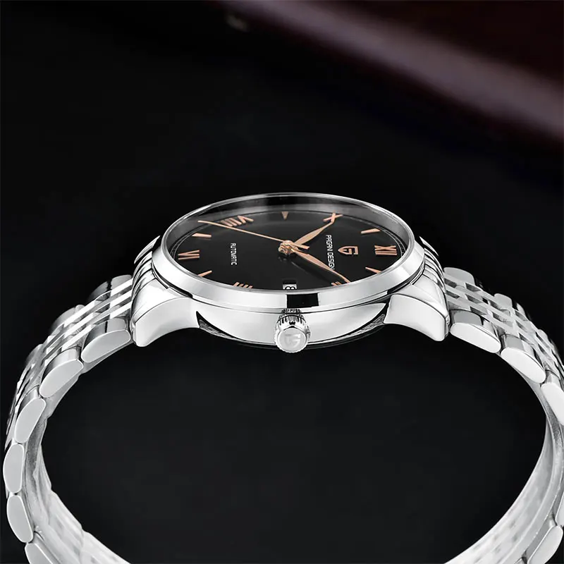 PAGANI DESIGN 40mm Men's Watch NH35 Mechanical Watch Top Brand Sapphire Glass Clock Stainless Steel Waterproof Automatic Watches