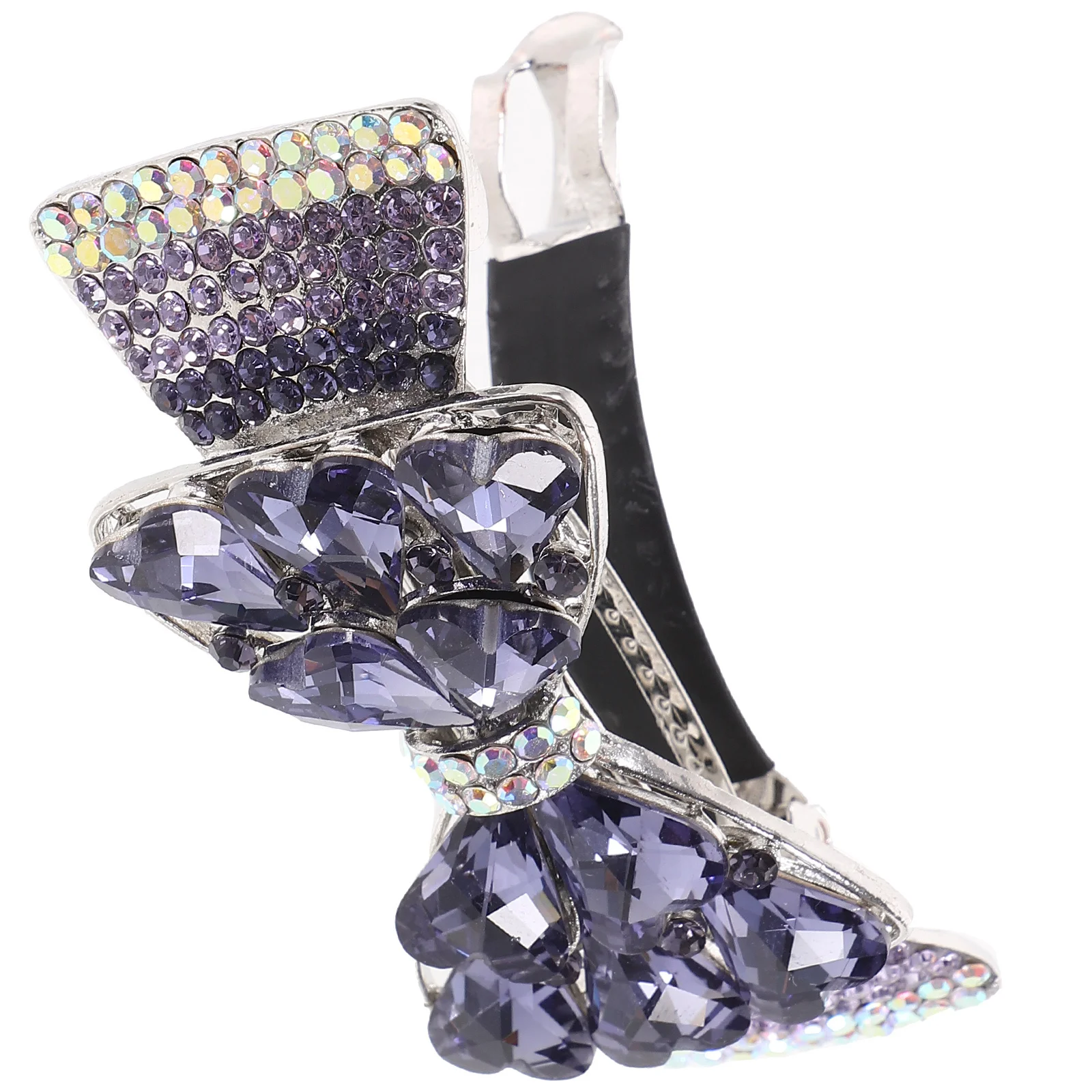 

Bowknot Hair Clip Rhinestone Metal Hairpin For Women Girls Wedding Party Bridal Accessories Crystal Barrette Hair Styling Tool
