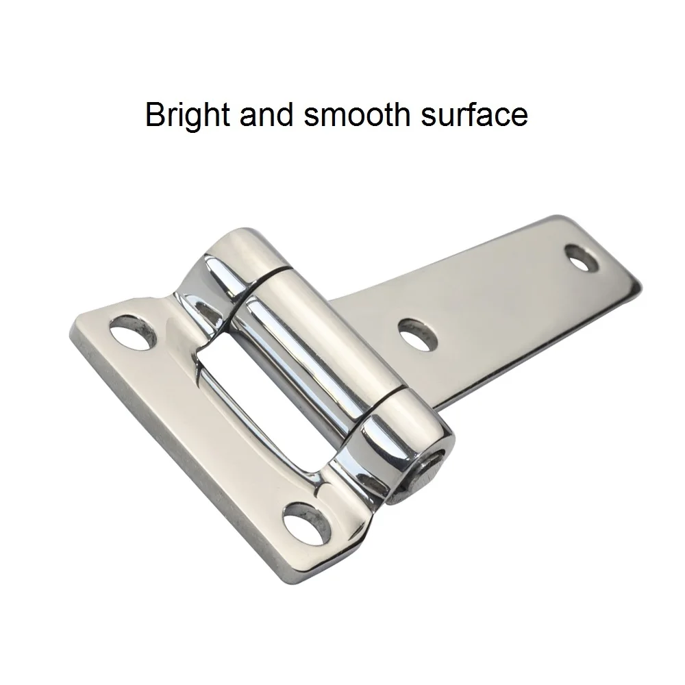 2PCS 135mm T Hinge 304 Stainless Steel Marine Boat Yachts Hardware Door Hinges For Container