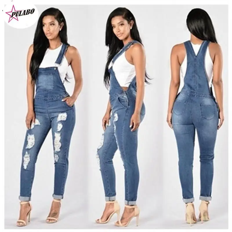 y2k Summer Womens Denim Jumpsuits Overalls Sexy Jeans ladies Spring Office Casual Pocket Pencil Pants Elegant Jeans Jumpsuit