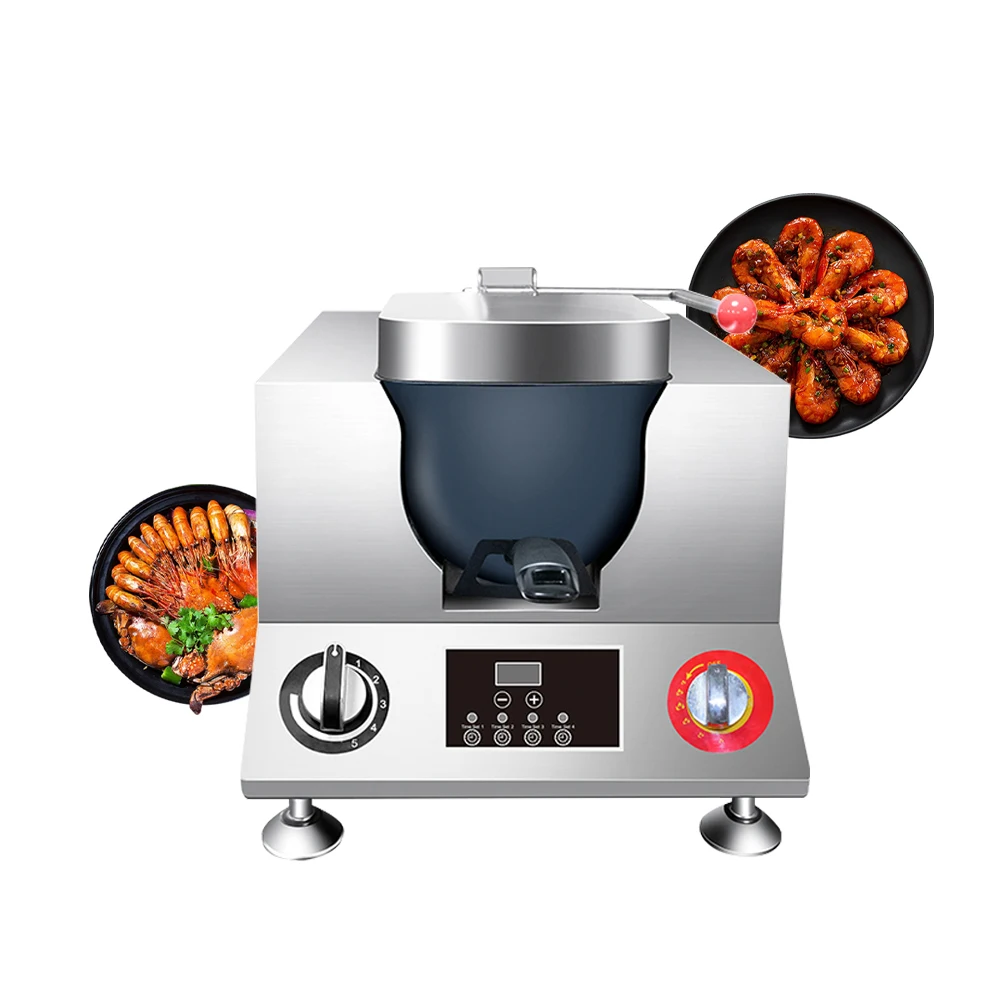 Commercial Intelligent  Heating Cooking Robot For Restaurant Fried Rice Wok Automatic Cooking Machine High-tech Intelligence