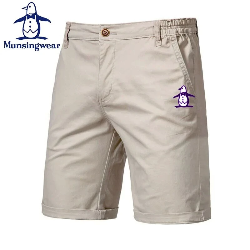 2025 Summer Munsing Wear Men'sGolf Casual Shorts Business Casual Pants Fashion Breathable Golf Shorts Golf Clothing