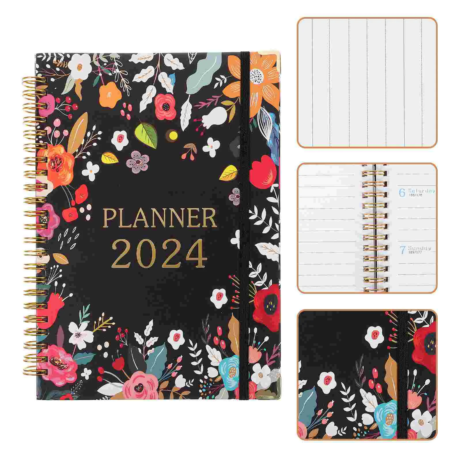 

Planner English Notepad Office Teacher 2024 Portable Academic Paper Household Year