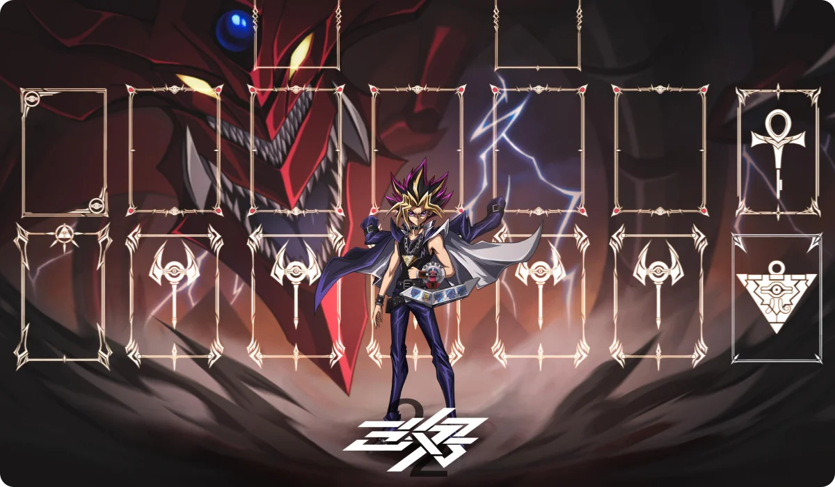 遊戯王ネオギャラクシーアイズフォトンドラゴン TCG マットネオブルー