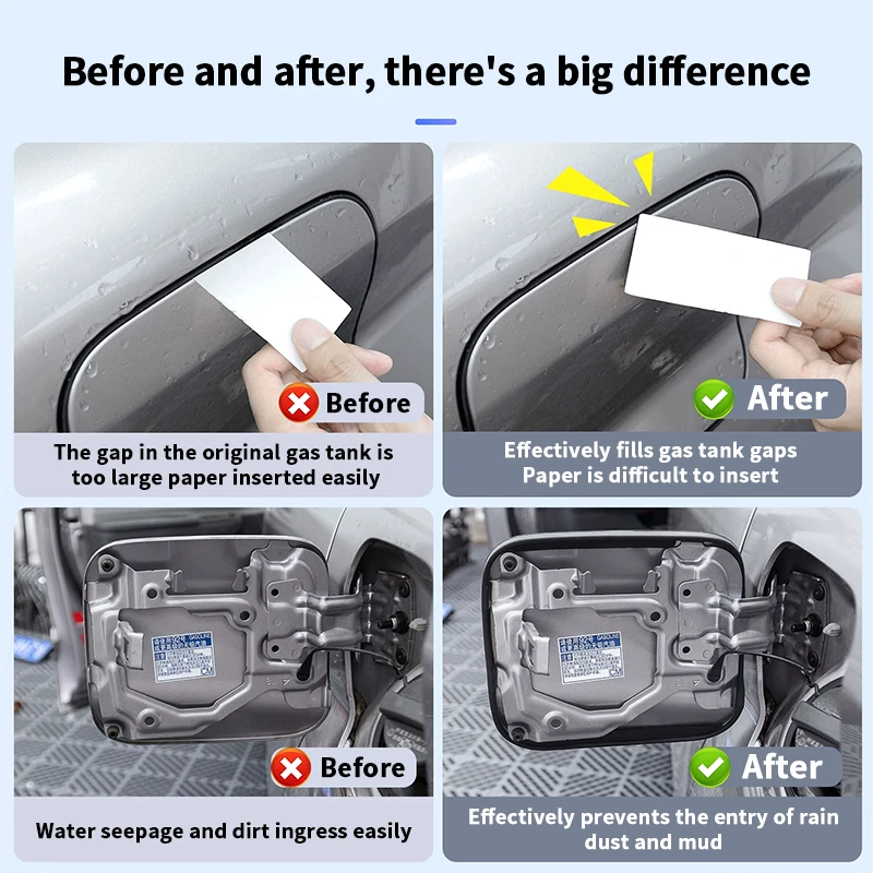 QHCP Car Fuel Tank Sealing Strip Fuel Tank Cover Seal Strips Fuel Cap Seal Ring Fit For Toyota Sienna Granvia Interior Accessory - view 4