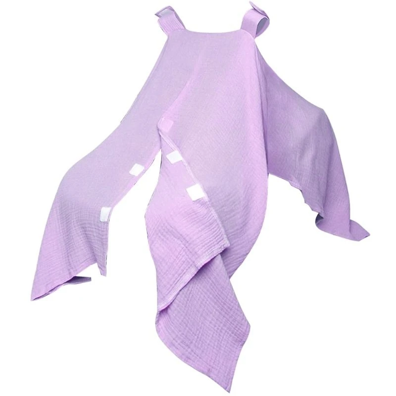 

23GD Infant Car seats Canopy Cotton Carriers Cover Multiuse Nursing Privacy Wrap Baby Car seats Muslin Canopy Large for Baby