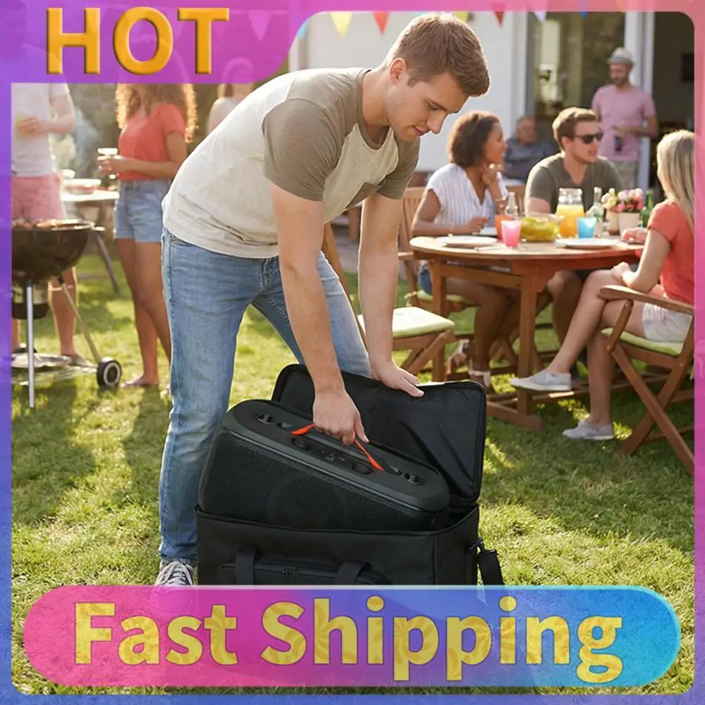 

Сумка-переноска для путешествий, подходящая для колонок JBL PartyBox On The Go/Go 2, защитный чехол для хранения с плечевым ремнем