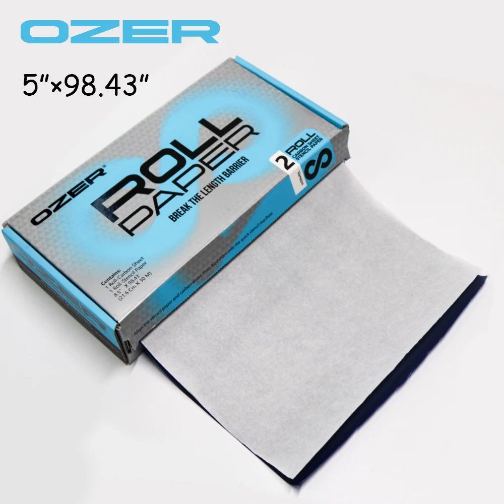 OZER Tattoo Transfer Paper Tattoo Stencil Paper Thermal Copier Template A4 Size for Thermal Printer Professional Tattoo Supplies