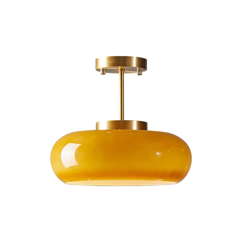 

Modern Orange White Glass Chandelier Lights For Living Dining Room Bedroom Ceiling Indoor Hanging Light Dimmable Home Deco Lamp