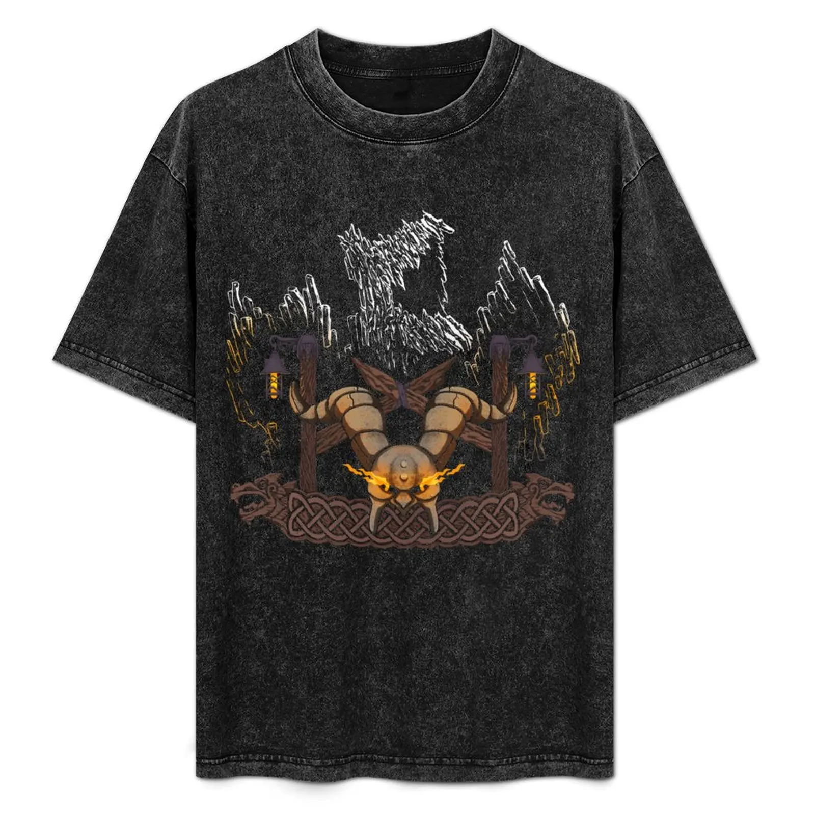 

Carved by Thunder - Taron Roller Coaster T-Shirt Light Athletic Short Sleeve Tee Shirt
