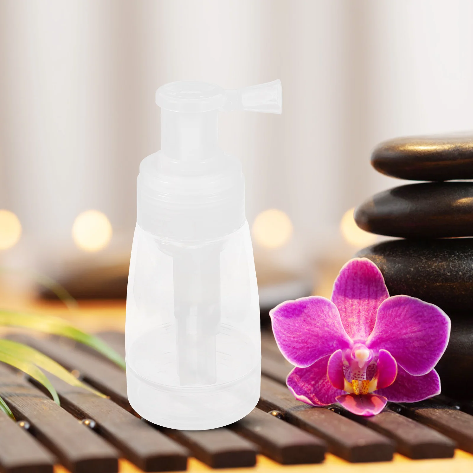 

Powder Bottle Dispenser Multi-purpose Sprayer Refillable Dry Empty Pump Container Salon Powders Bottles