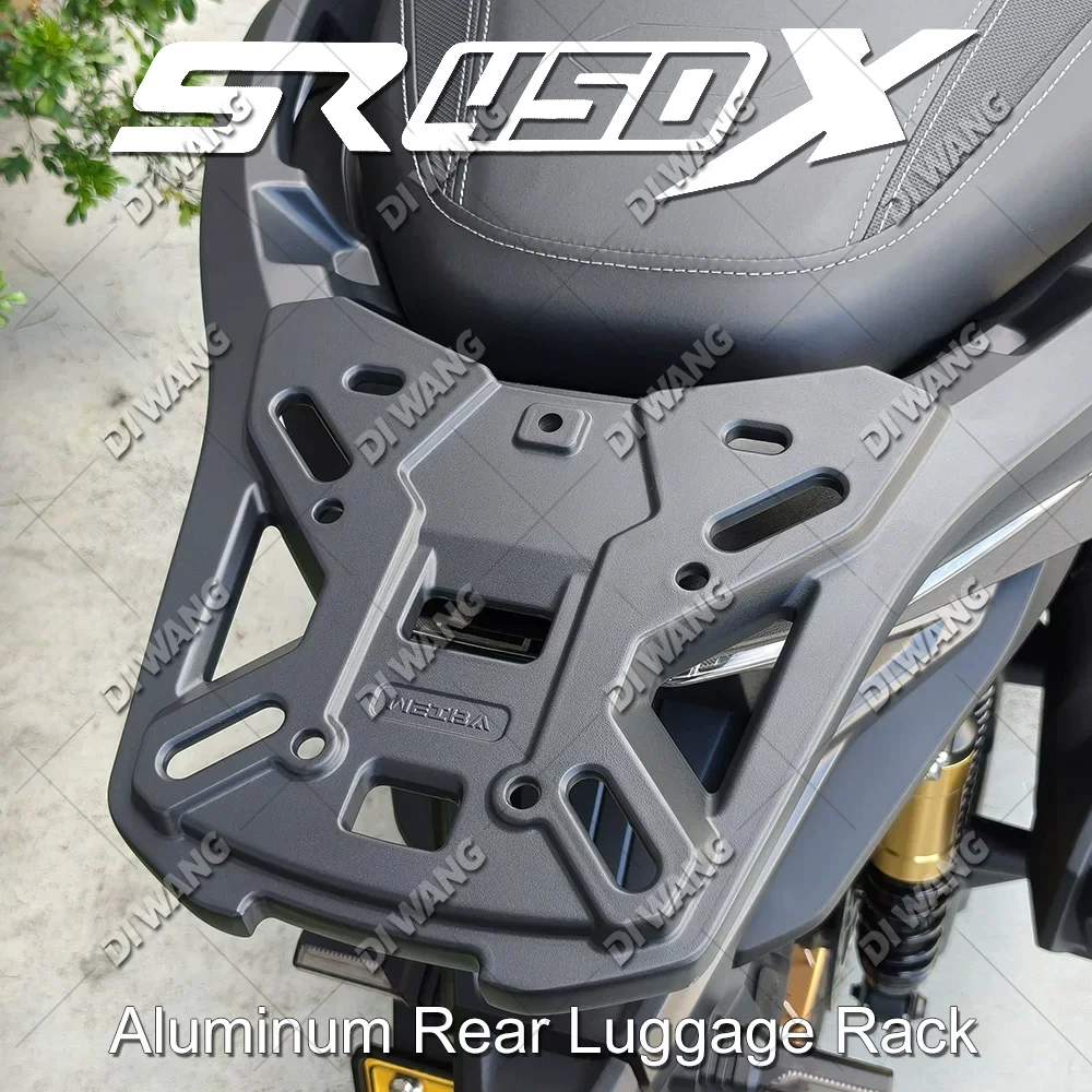 For VOGE SR450X Motorcycle Integrated Die-cast Aluminum Rear Luggage Rack Tail Box Support Bracket Handrail Modified Accessories