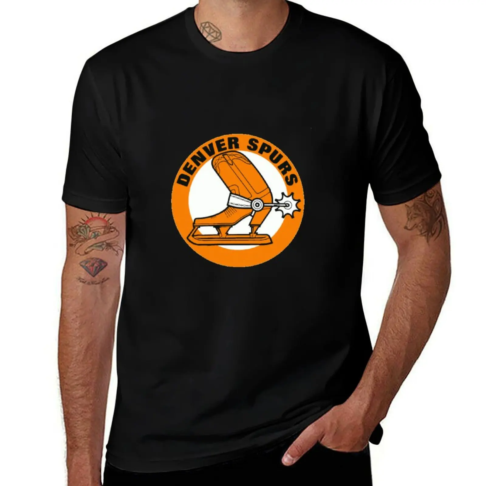 

Denver Spurs Hockey T-Shirt Cool Feeling Summer Tee Shirt
