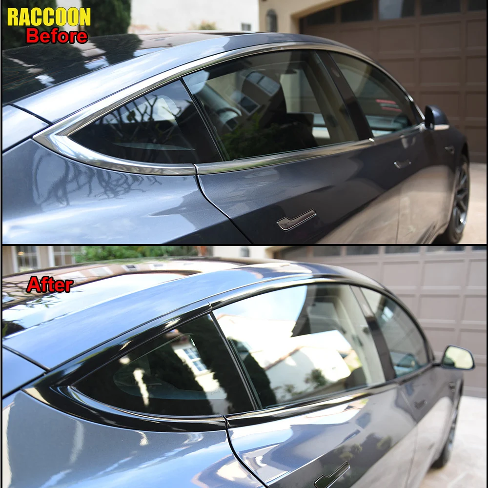 Car Sticker Glossy Black Vinyl Wrap Film Gloss Black Self Adhesive Vinyl Sticker Bubble Free Exterior Parts