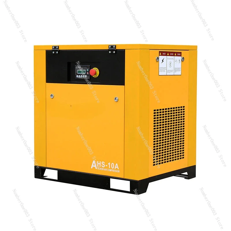 7.5KW screw low noise air silent compressor small industrial machinery air compressor compression equipment air pump