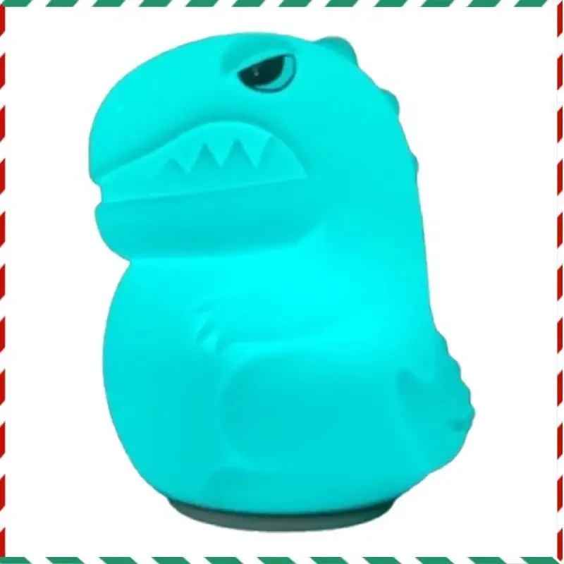 

Kids Nightlight Silicone Dinosaur Patting Light Bedroon