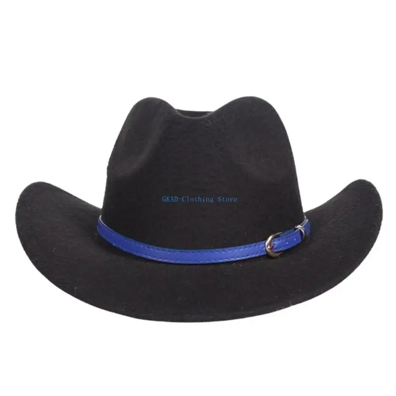 

N0PE Ethnic PU Hat Bands for Straw and Felt Fedoras Hats Panama Hat Solid Color