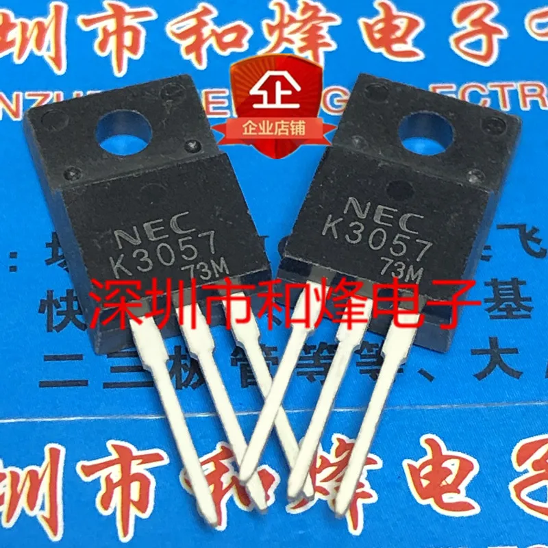 

30pcs original new K3057 2SK3057 TO-220F 60V 45A