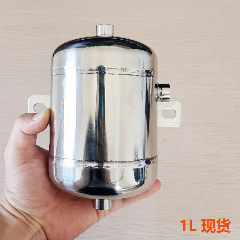 304 Stainless Steel Small Horizontal Gas Storage Tank Air Compression Tank Vacuum Buffer Gas Pressure Tank