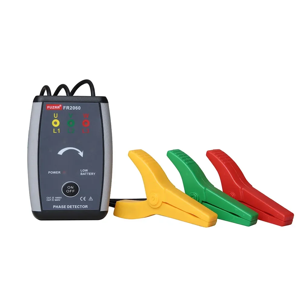 

FR2060 Line Open phase Break Point Rotation Detector Three Phase Non-contact Sequential Wire Detection Equipment Clamp-shaped