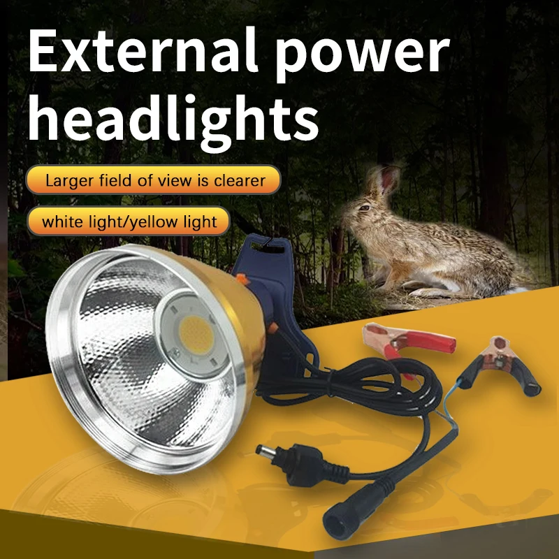 

Strong light headlamp ultra bright ultra long endurance portable outdoor camping lighting home emergency mine light