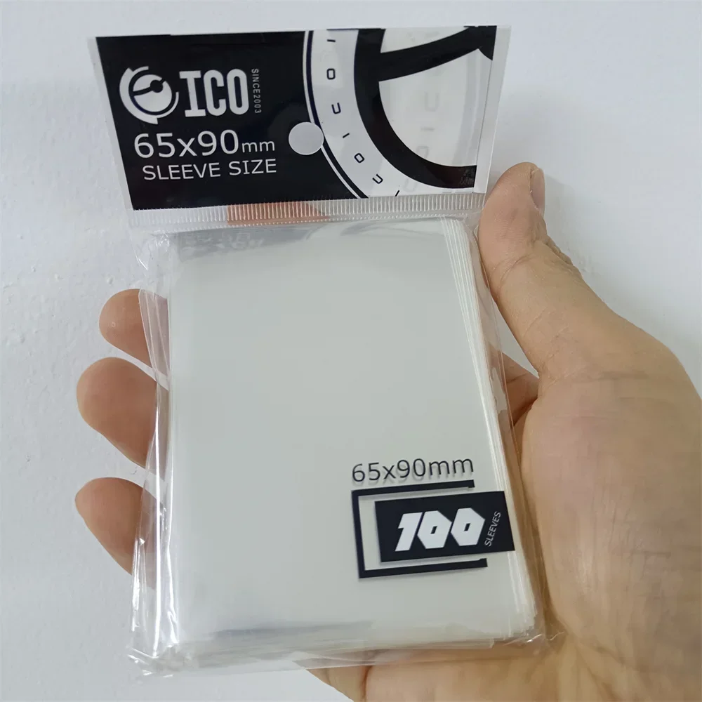 100 pezzi 65X90mm buste trasparenti per carte collezionabili buste trasparenti per carte da baseball gioco di calcio buste protettive per carte MTG
