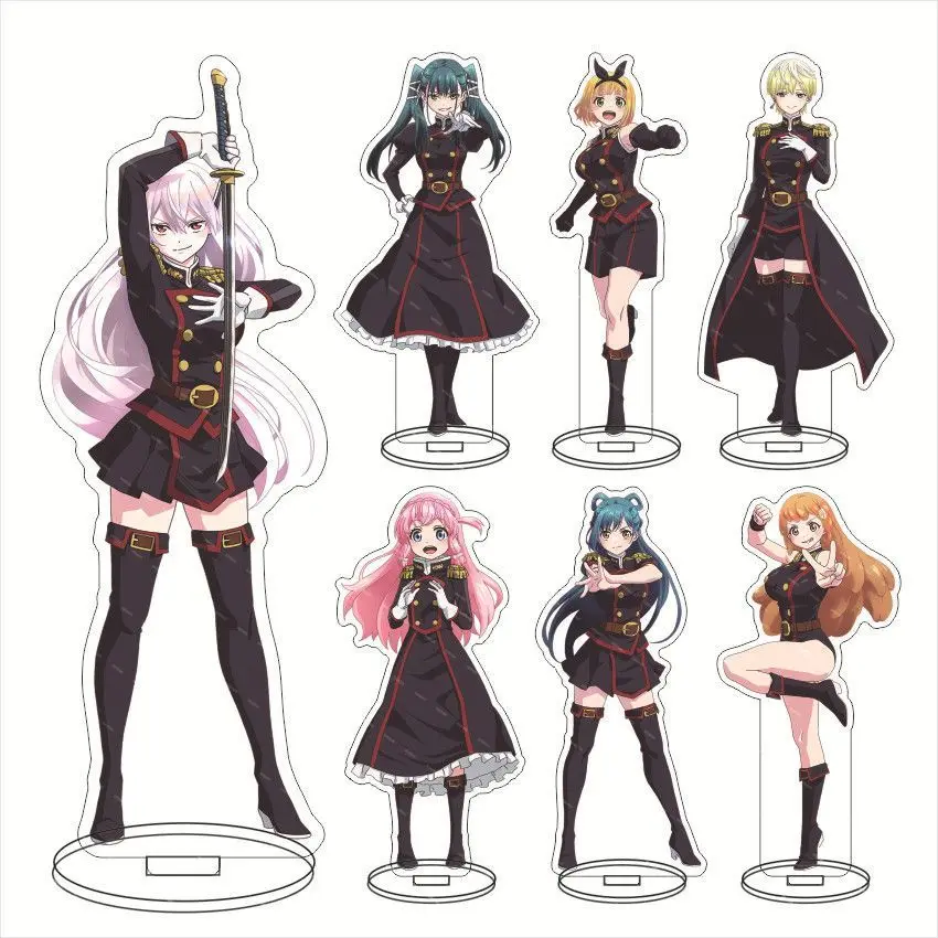 

Mato Seihei No Slave Chained Soldier Kyouka Uzen Himari Azuma Shushu Suruga Nei Ookawamura Acrylic Stand Ornament Adornment