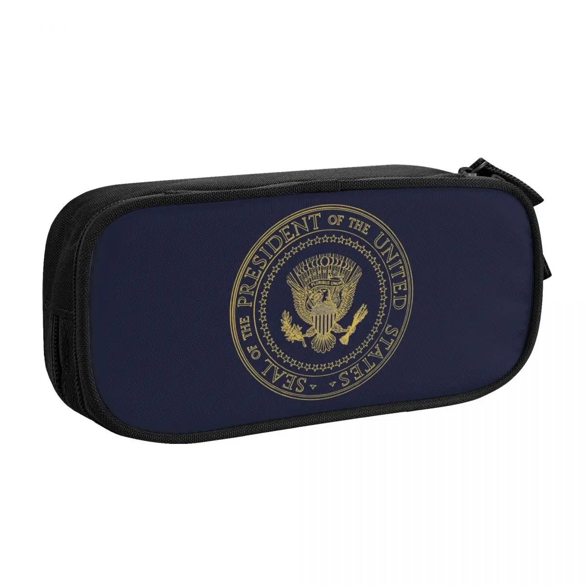 Seal Of The President Of The United States Presidential Seal Flag Pencil Case Vote Election Large Storage Pen Bag Box Stationery