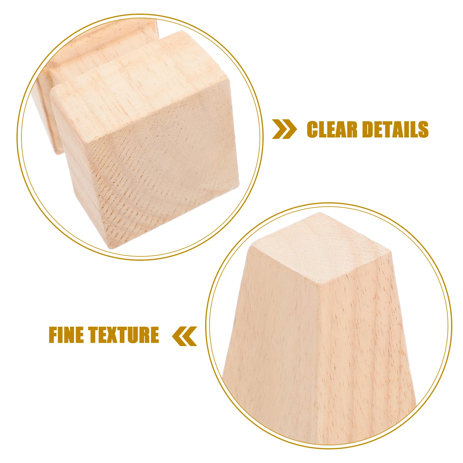 Nóżki do mebli z litego drewna, europejski styl lekkiego luksusu, rzeźbione, kwadratowe, zamienne nóżki do dekoracji wnętrz, stołów, szafek, sof.