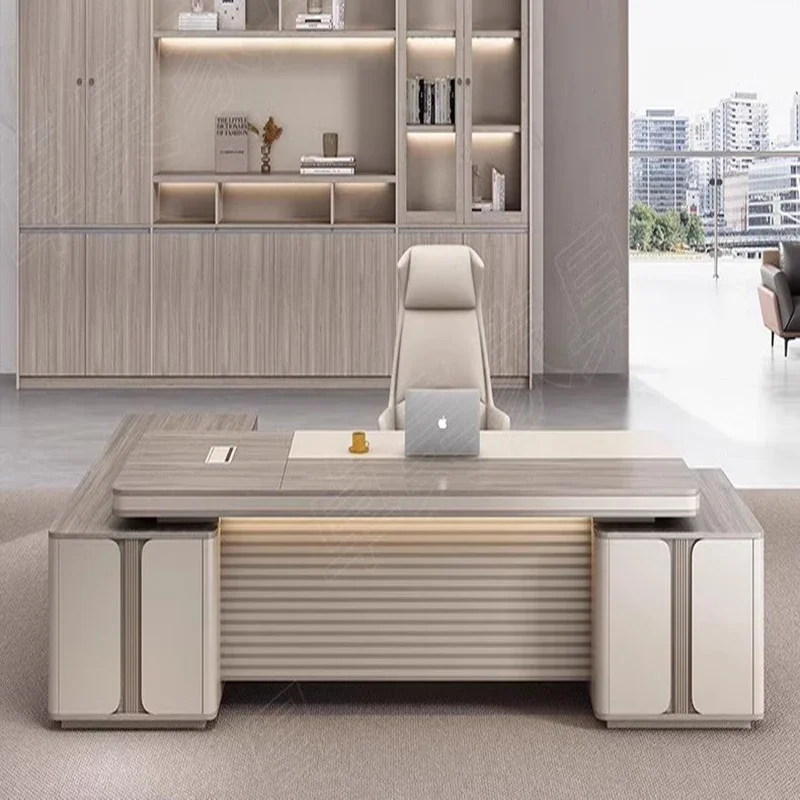 

Modern Desk Room Office Accessories Desks Home Reception Study Table Bedroom Organizer Multifunction Furniture Tavolo Computer