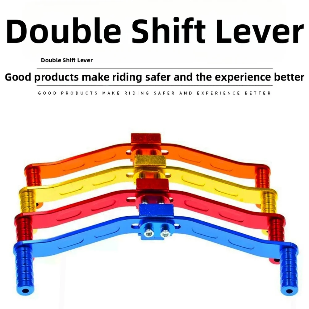 CNC Aluminum Dual Gear Shift Lever For Motorcycle Built For Use Various Motorcycle Modification Projects