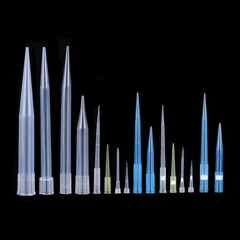 10ul 200ul 1000ul 5ml 10ml Wegwerp PP Plastic Pipet Tips Voor Pipettor Tips