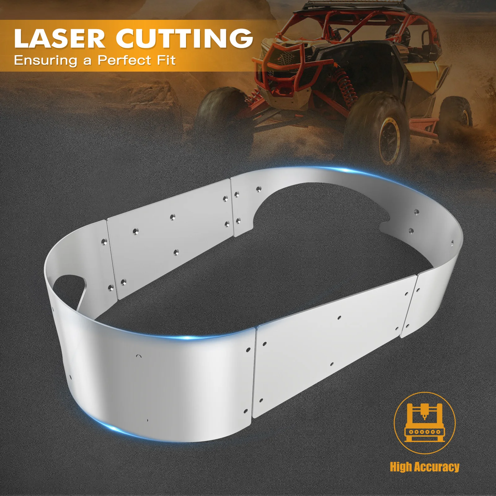 For Can Am Maverick X3 Belt Clutch Cover Guard Protector Kit For Canam Maverick X3 R Turbo 2019-2021 UTV Accessories Aluminum view 5
