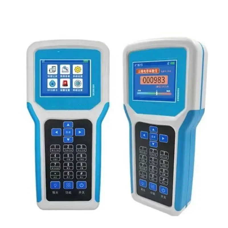 Agriculture Soil NPK/PH/EC Analyzer Moisture nutrient Sensor 7in 1 Soil Tester with Portable Handheld LCD Display Terminal