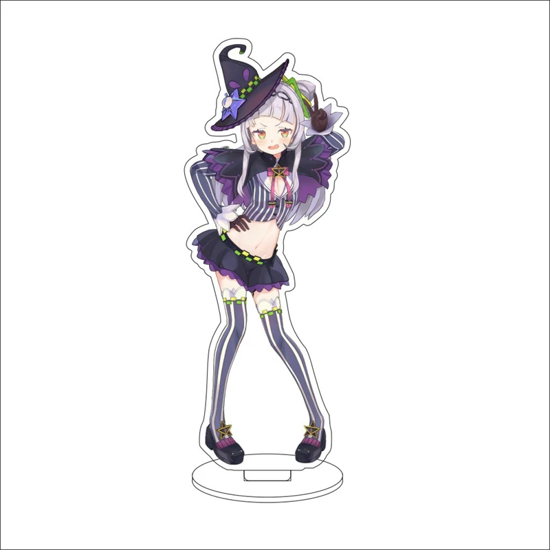 YouTuber La+ Darknesss Hololive Inugami Korone Anime Acrylic Figure Stand Model Desk Decor Ornament Cartoon Keychain Collection view 3