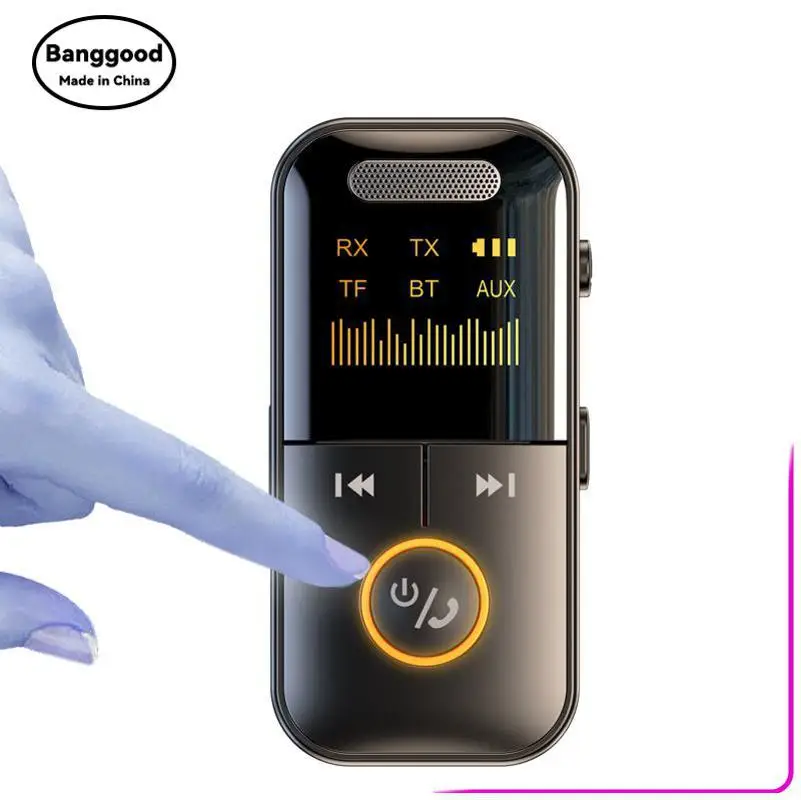 GT69 Bluetooth Audio Receiver Transmitter Stereo Universal Edition 4-in-1 Card MP3 Player for Mobile Phones