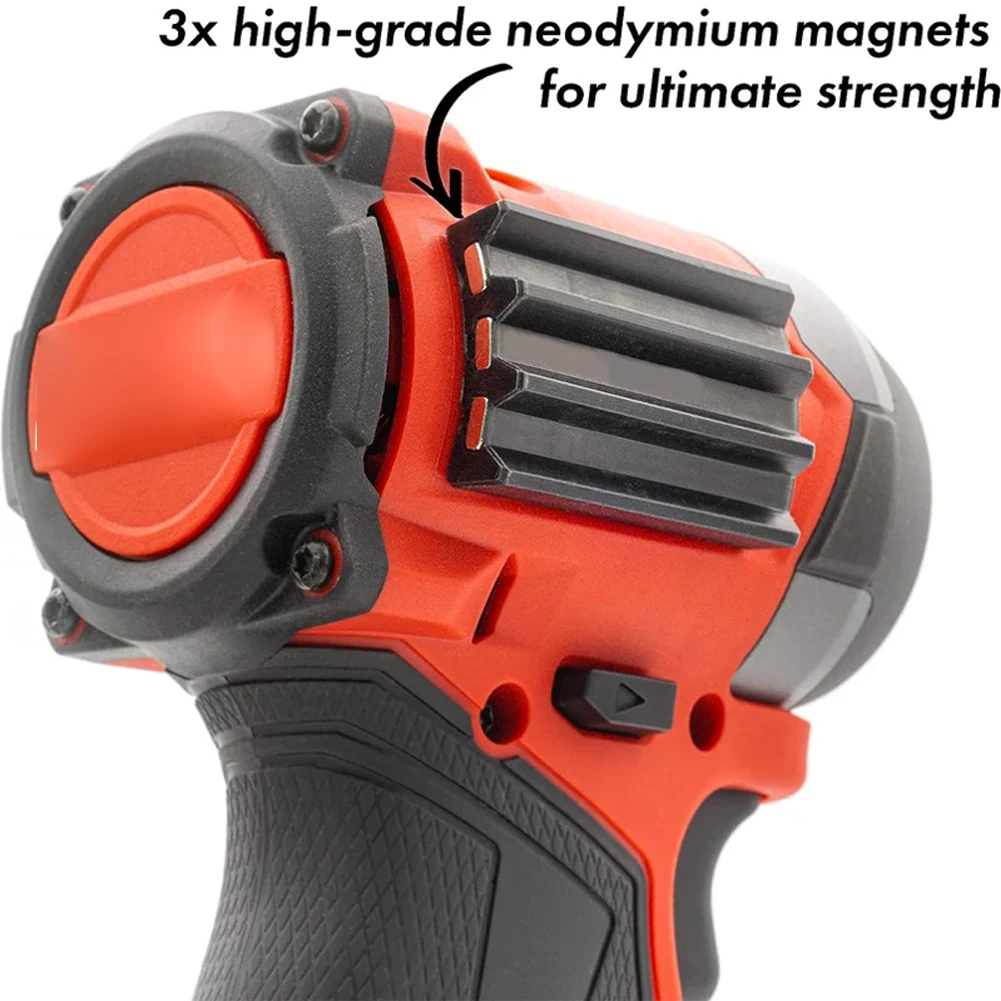 Support magnétique pour embouts – Support puissant pour embouts de perceuse à aimant pour visseuses à chocs et perceuses Dewalt