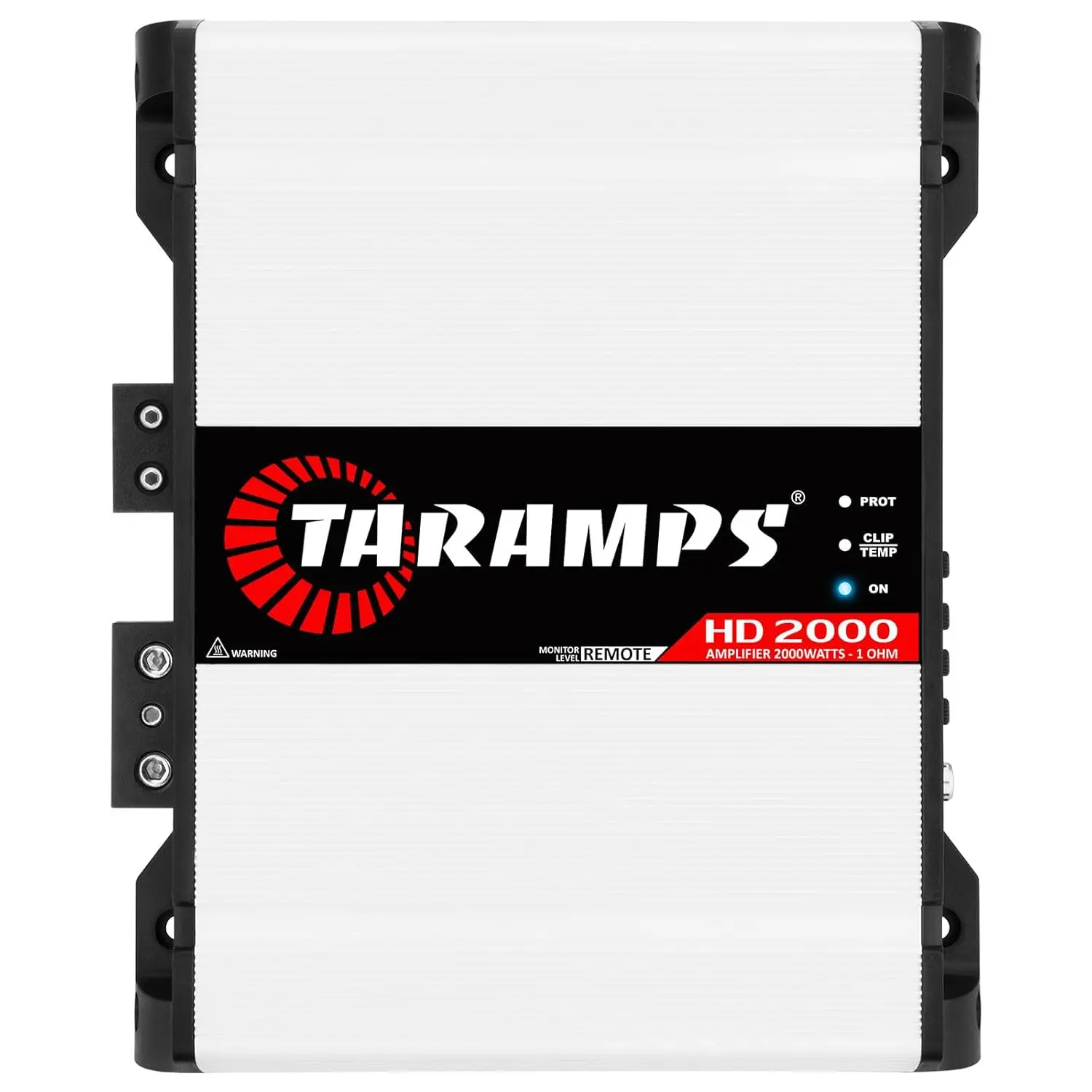 

2000W RMS Monoblock Car Amplifier, Class D, 1 Ohm, LED Indicator, Crossover, White