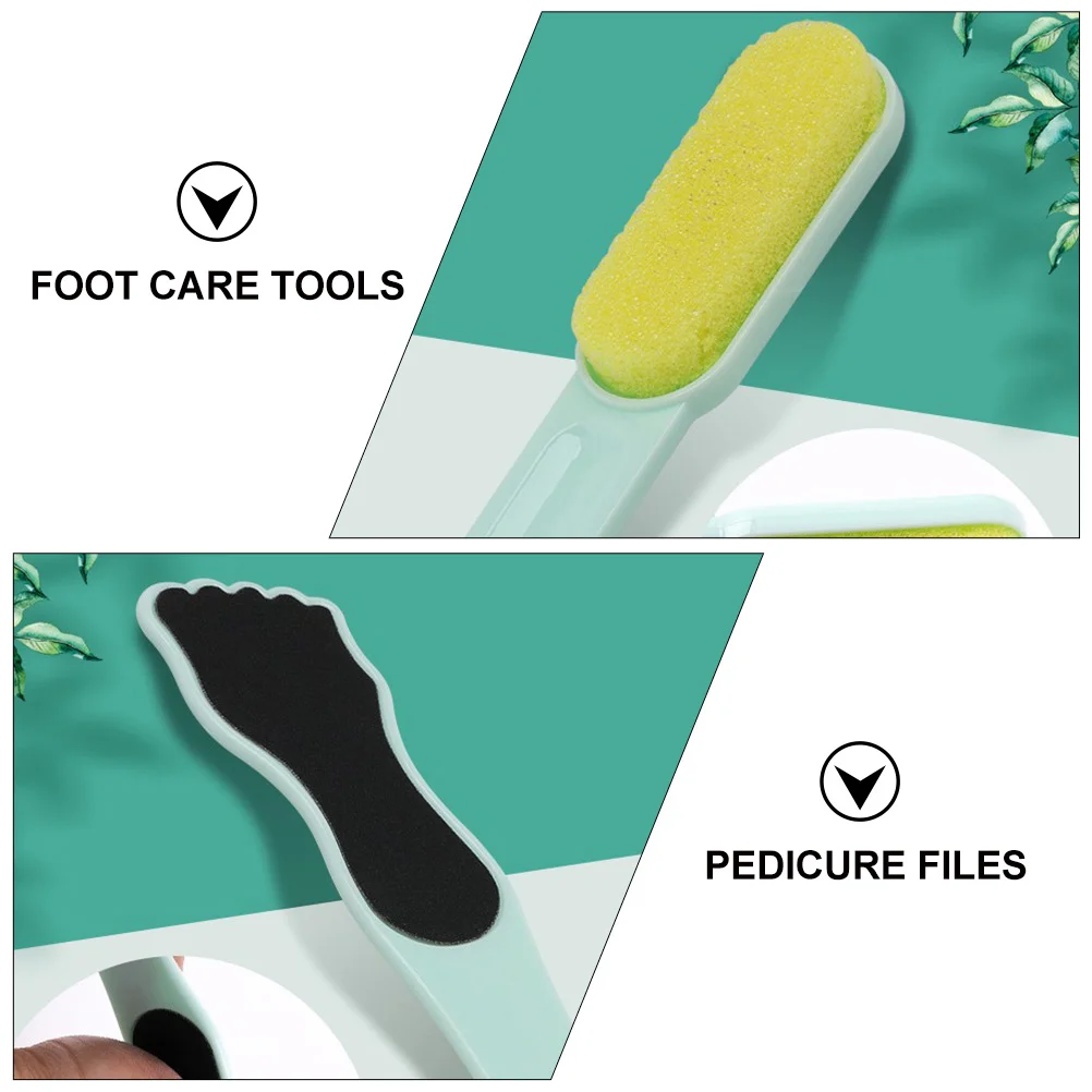 Ensemble d'outils de pédicure PP en acier inoxydable, 10 pièces, limes de soins des pieds, tondeuse pour Salon, usage domestique, Portable, façonnage des ongles durable