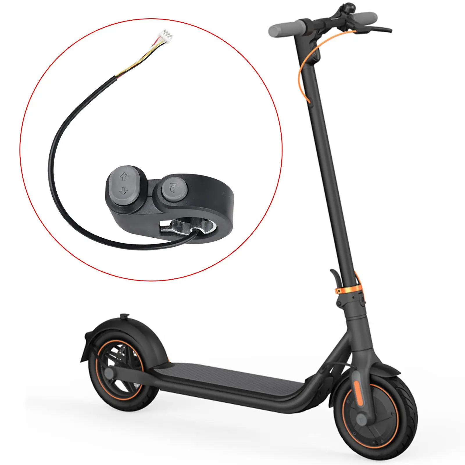 مفتاح المقود 22 مم لوازم المقود مفتاح التحكم في مقود الدراجة النارية #1